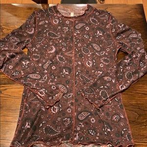 Free People Paisley Top